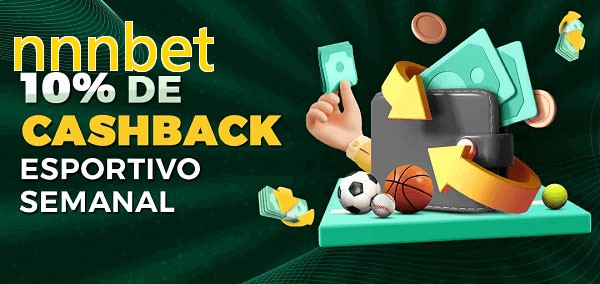 10% de bônus de cashback na nnnbet