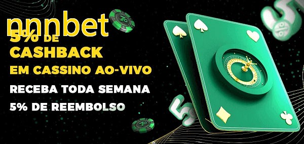 Promoções do cassino ao Vivo nnnbet